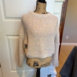 Cozy Multicolor Knit Sweater